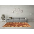 thumbnail image 3 of Ahgly Company Indoor Rectangle Abstract Brown Modern Area Rugs, 8' x 12', 3 of 4