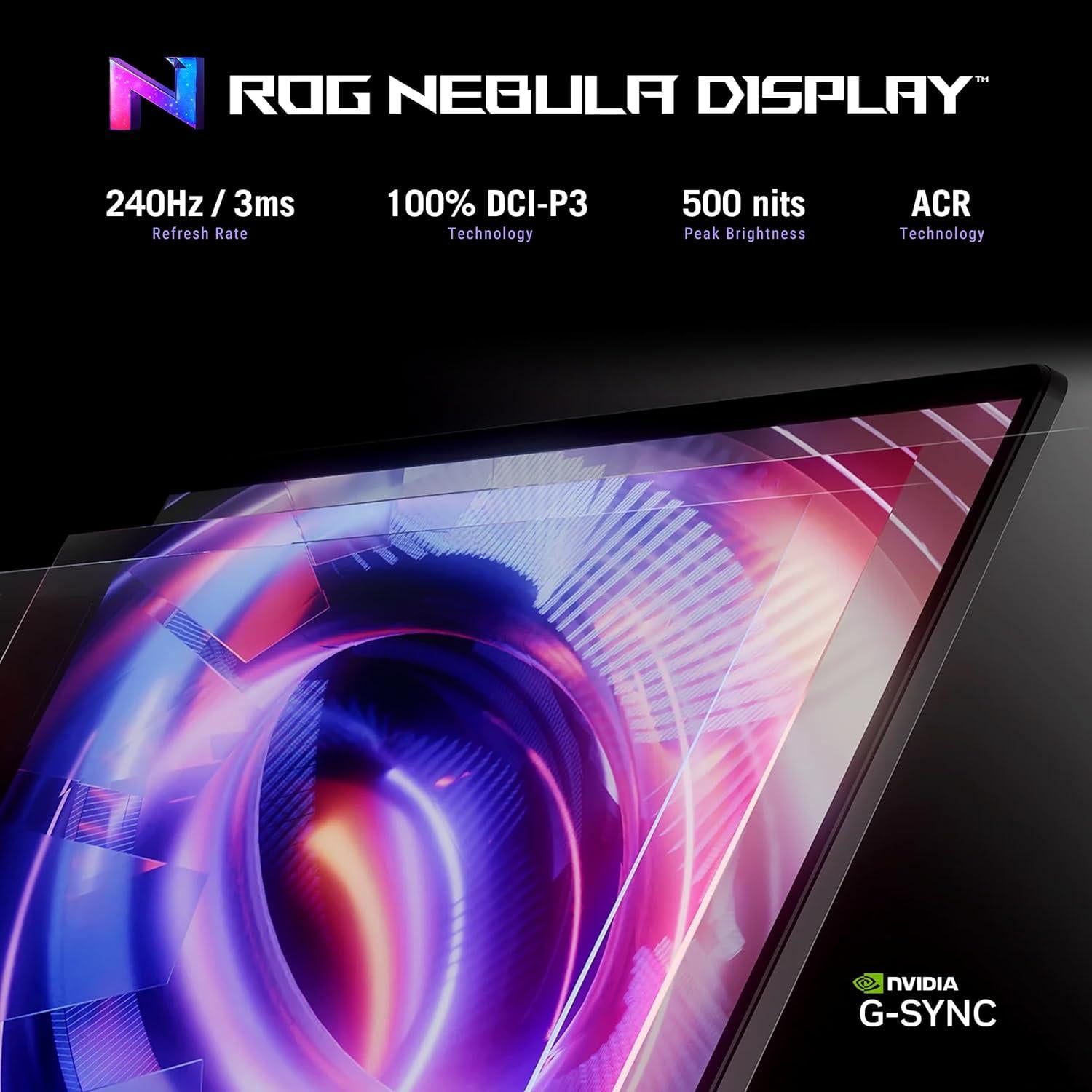 ASUS ROG Strix G16 (2025) Gaming Laptop, 16 ROG Nebula Display 16:10 2.5K 240Hz/3ms, NVIDIA® GeForce RTX 5070 Ti GPU, Intel® Core Ultra 9 275HX Processor, 32GB DDR5, 1TB SSD, Wi-Fi 7, Win11 Home