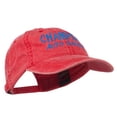 thumbnail image 5 of Champion Auto Racing Embroidered Washed Cap - Red OSFM, 5 of 5