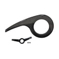 thumbnail image 3 of Cubierta de la cadena de bicicletas protectora liviana 46T-52T para en bicicleta en bicicleta Negro transparente, 3 of 8