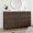 Brown Red, variant on EastVita 7 Drawer Dresser for Bedroom Wooden Chest of Drawers Fluted TV Stand Storage Organizer for Living Room Hallway and Entryway-Walnut