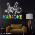 thumbnail image 3 of Glowneon Karaoke Home Bar Decoration, Karaoke Music Club Neon Signs, 3 of 5