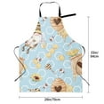thumbnail image 4 of Bingfone Cute Gnome Bee Collects Honey Apron Gifts For Men, Women Professional Grade Chef Apron For Kitchen,Bbq & Grill, 4 of 8