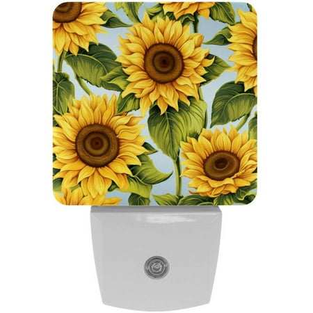 

Sunflower LED Square Night Lights - Small and Stylish Energy-Saving Lamps