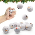 thumbnail image 5 of 20 Pcs Snowman Stress Ball Snowmen Stress Toys Stress Relief Christmas Party Favors for Party Bag Filler Stocking Stuffers Gifts Suitable for Ages 3+, 5 of 5