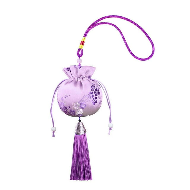 Sac à Bijoux Style Chinois, Sac à Broder, Porte-Monnaie, Pendentif de Voiture