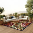 thumbnail image 5 of Nourison Aloha Indoor/Outdoor Red/Multi 6' x 9' Area Rug, (6x9), 5 of 14