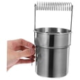 thumbnail image 1 of Double Layer Paint Brush Washer Practical Brush Cleaner Cup for Oil Paint Brushes Stainless Steel B, 1 of 4