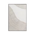 thumbnail image 1 of Pinturas de líneas blancas abstractas pintadas a mano, sobre lienzo, decoración de dormitorio grande, sin marco, gran oferta, contemporáneo, envío gratis, 1 of 4