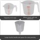 thumbnail image 2 of Vaso medidor IMUSA 500 ml/2 tazas de polipropileno transparente, 2 of 6