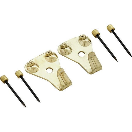 

ProSource Classic Picture Hanger 50 Lb Brass Brass Plated