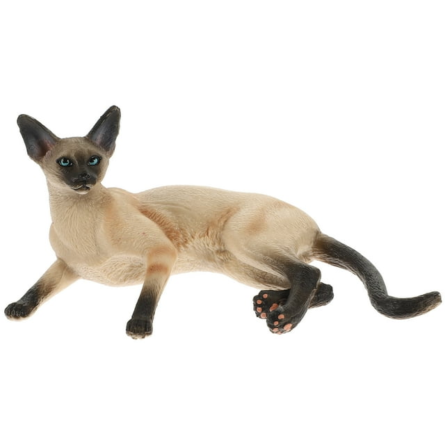 Modelo de gato artificial Garden Garden Table de escultura Cat Figura Simulación de interiores Figura de gato