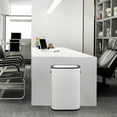 thumbnail image 3 of AKDSteel 14.5 Gal/55l Automatic Motion Sensor Trash Can, Rectangular Touchless Bin With Soft-Close Lid For Kitchen Or Office, 3 of 8