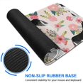 thumbnail image 6 of Long Mouse Pads for Desk,Husky and Pink Pioneer Flower Desk Mats on Top Of Desks, Desk Mouse Pad Extra Large with 3mm Non-Slip Base and Stitched Edge for Gaming,Office,Work,Home 31.5"x11.8", 6 of 6
