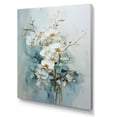 thumbnail image 2 of Designart "Elegance In Beige And Gold Orchids I" Orchids Canvas Wall Art, 2 of 7