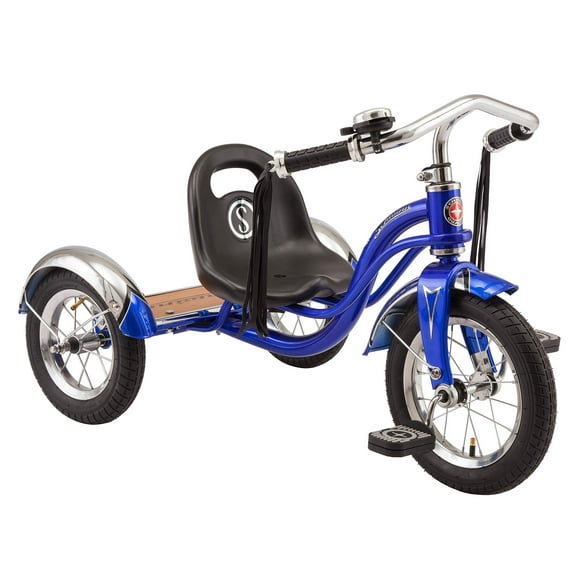 Triciclo Schwinn Roadster para niños pequeños de 2 a 4 años, azul