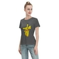 thumbnail image 4 of Women's Basic Short Sleeve T-Shirt Pikachu, 4 of 6