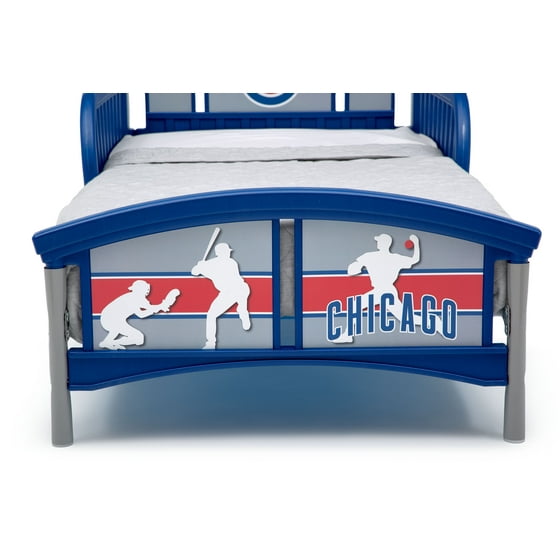 Mlb Chicago Cubs Plastic Toddler Bed By Delta Children Com - Chicago Cubs Toddler Bedding Mlb Chicago Cubs Plastic Toddler Bed By Delta Children Com - Chicago Cubs Toddler Bedding