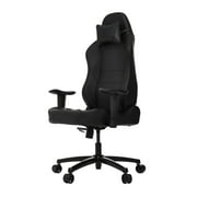 Vertagear Racing P-Line PL1000 - Gaming chair - ergonomic - armrests - T-shaped - tilt - swivel - metal, steel frame, PUC faux leather, dual layer hybrid foam - carbon black