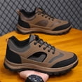 thumbnail image 5 of NOKIO Athlet𝗂c Shoes for Men Wide Width Walking Sneakers Lightweight Breathable Tennis Convenient 𝖫a𝖼e Up Running Footwear Durab𝗅e Flexible Sport Shoes for Climbing Jogging Wear, 5 of 6