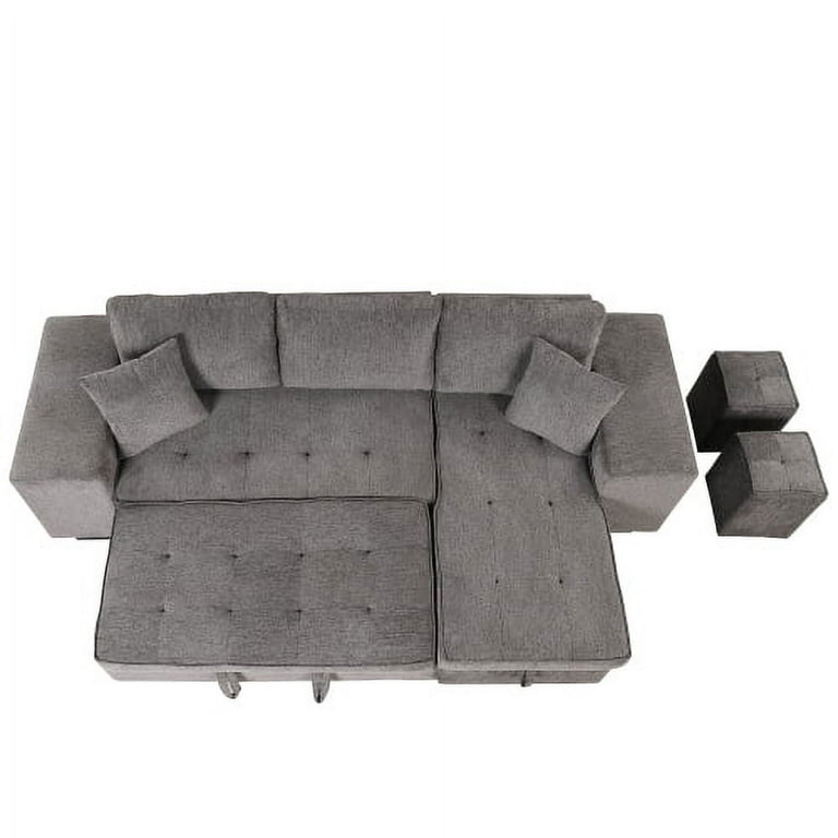 Coleford sleeper sofa and storage chaise online