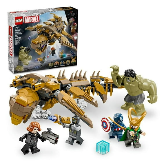 Set LEGO Super Heroes Vengadores vs. Leviatán 76290
