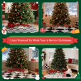 thumbnail image 6 of 36 Inch Christmas Tree Skirt, Snowman Trees Mat for Merry Christmas Halloween Indoor Home Holiday Party Decorations, 6 of 6
