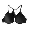 thumbnail image 5 of Gtoiithly Soutien-Gorge pour Femme à Boutons devant avec Armature, Effet Rassembleur, pour Usage Quotidien, en Nylon, Design à la Mode et Confortable Noir 36, 5 of 5
