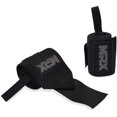 thumbnail image 2 of MRX Weight Lifting Wrist Wraps GYM Training Straps Wrist Support While Lifting Crossfit Wrap 18 Inches Long 1 Pair Black, 2 of 3