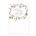 thumbnail image 1 of Simon Elvin Thinking Of You Flowers Sympathy Greetings Card (Pack of 6), 1 of 1