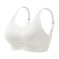 thumbnail image 5 of Brasier sin Varillas Mujer Sujetador Push up de Látex sin Costuras para Mujer, Talla Pequeña, Talla Grande, con Tiras de Gelatina, Soporte Suave, Cómodo, Malla Transpirable, Copa Fija. Grande, 5 of 5