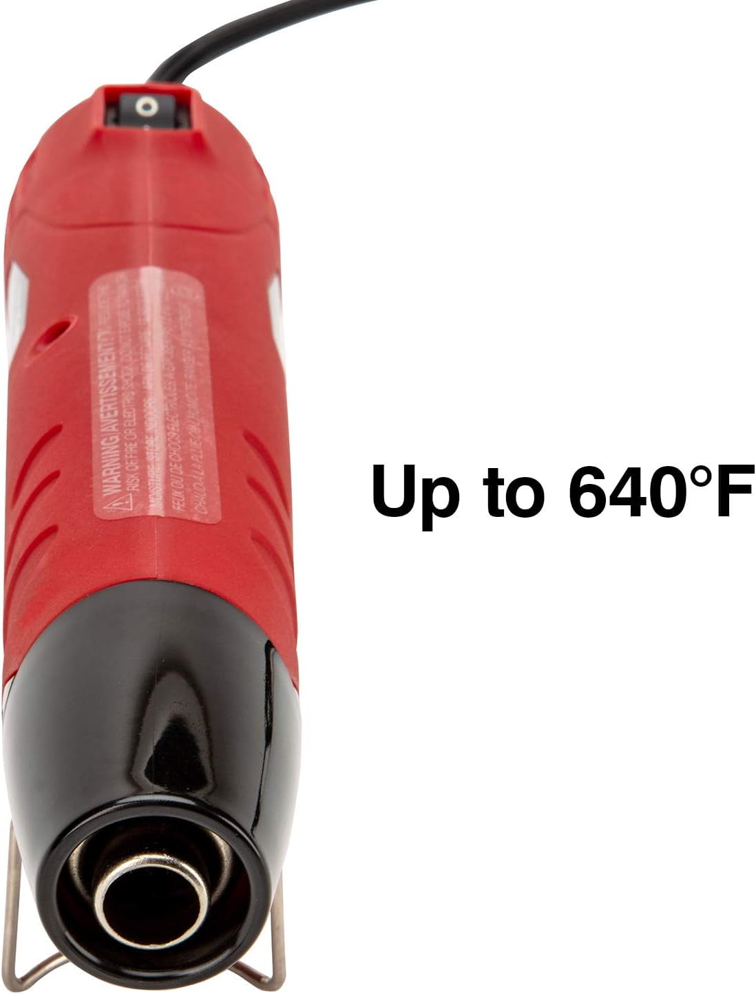 Master Appliance EC-MINI Portable Heat Gun Hot Air Gun with Heat Shrink Reflector, 350W, White