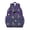 Purple-2, variant on Steampunk Goth Students Backpack with Ethereal Lunar Eclipse and Celestial Star Print, Dark Mystical Astral Design, Adjustable Straps and Padded Shoulders