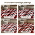 thumbnail image 7 of ODIKA Plaid Gingham Checkered Tartan Border Striped Front Layering Stain Resistant Low Profile for Dorm Room, Small Living Apartment, 7 of 7