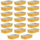 thumbnail image 5 of Bandeja de papel de aluminio para 20 piezas, plato de frotamiento de 750ml, mesa de vapor, bandeja de comida desechable para horno tostador, 5 of 6