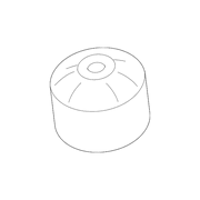 Genuine OE Kia Lower Control Arm Front Bushing - 54584-2K000