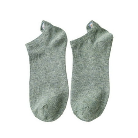 

Zedker Socks For Women Crew Socks Women Shortcylinder Cartoons Embroidery Towel Bottom Socks Lnvisible Ship Socks Clearance