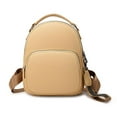 thumbnail image 1 of New Casual Womens Soft Leather Backpack Fashionable-, 1 of 8