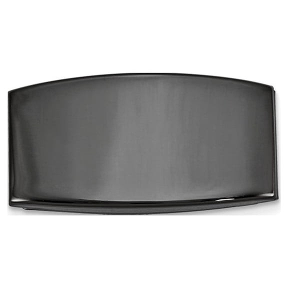 FB Jewels Gunmetal Finish Domed Money Clip