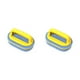 thumbnail image 1 of Naiovety Cepillo de esponja portátil de mano con mango de plástico, cepillos inodoros para interior, hogar, cocina, suelo, fregadero, herramienta de Amarillo 2piezas Naiovety CBP159058, 1 of 6