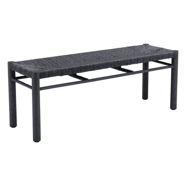 Banca Exterior Iska Negro Kessa Muebles