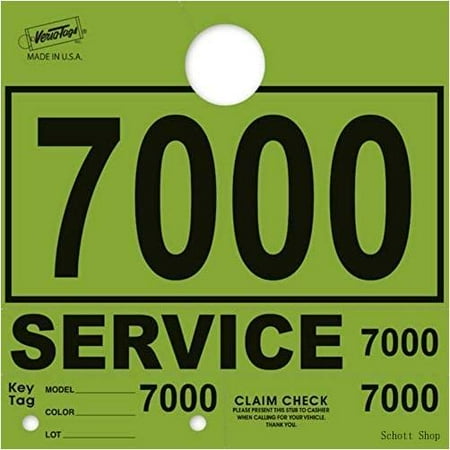 

Service Dispatch mbers 78 Sle Mirror Hang s mbered (Lime een 7000-7999)