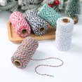 thumbnail image 5 of Cordones navideños de algodón, hilo Rop, decoración navideña para el hogar, regalos de Año Nuevo 2024, decoración, embalaje artesanal, regalo, 5 of 5