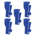 thumbnail image 3 of 5 Pcs Dialysis Clamp Blue Tubing Clip Catheter Clamp Blue Tubing Clamp Flow Control Clip, 3 of 3