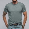 thumbnail image 2 of JoveMarine Mens T-Shirts Crew Neck Casual - Basic Tees Short Sleeve Color Gym Tops, Shirts for Men Pure Cotton Summer Top, Mens Shirts for Workout,Gray XL, 2 of 5