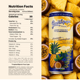 thumbnail image 4 of Guachipupa Party Functional Moringa Soda, Pineapple & Passion Fruit — Modern Cuban Sparkling Social Drink, Caffeine Free, Low-Calorie, 12 fl oz, 6 Cans, 4 of 7