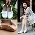 thumbnail image 6 of Shoes for Women Moccasins Flats Woman Loafers Genuine Leather Female Shoes Slip On Ballet Nurse Women's Shoes Plus Size 2024, 6 of 6