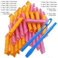 thumbnail image 5 of 18pcs/set DIY Hair Roller Spiral Hair Curler Styling Tools Set Hair Curlers Heatless Non-Damaging Wave Formers Hair Styling Tool, 5 of 6