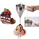 thumbnail image 4 of Embudo De Confitería Embudo de material acero Inoxidable Soporte Para Pasteles Decoración Embudo, 4 of 9