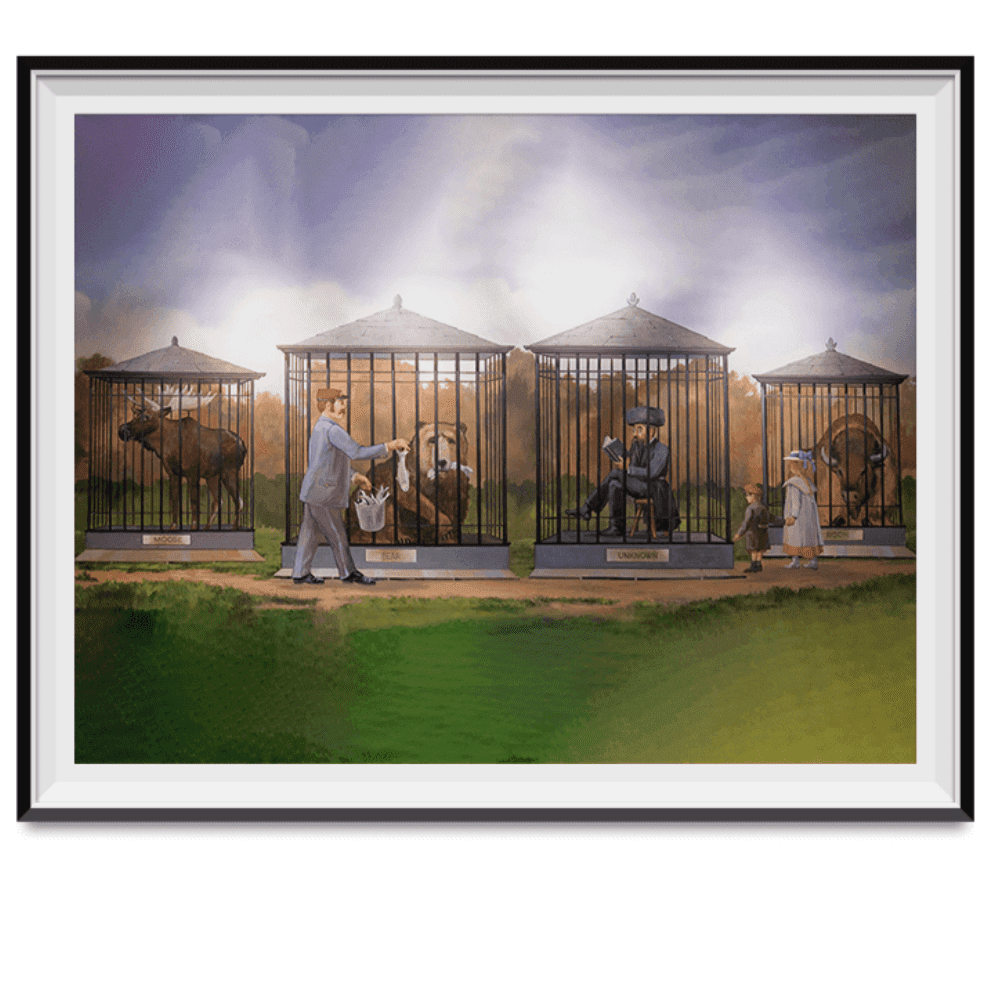 Pawnee Zoo City Hall Mural Poster Parks And Recreation TV Show Rec